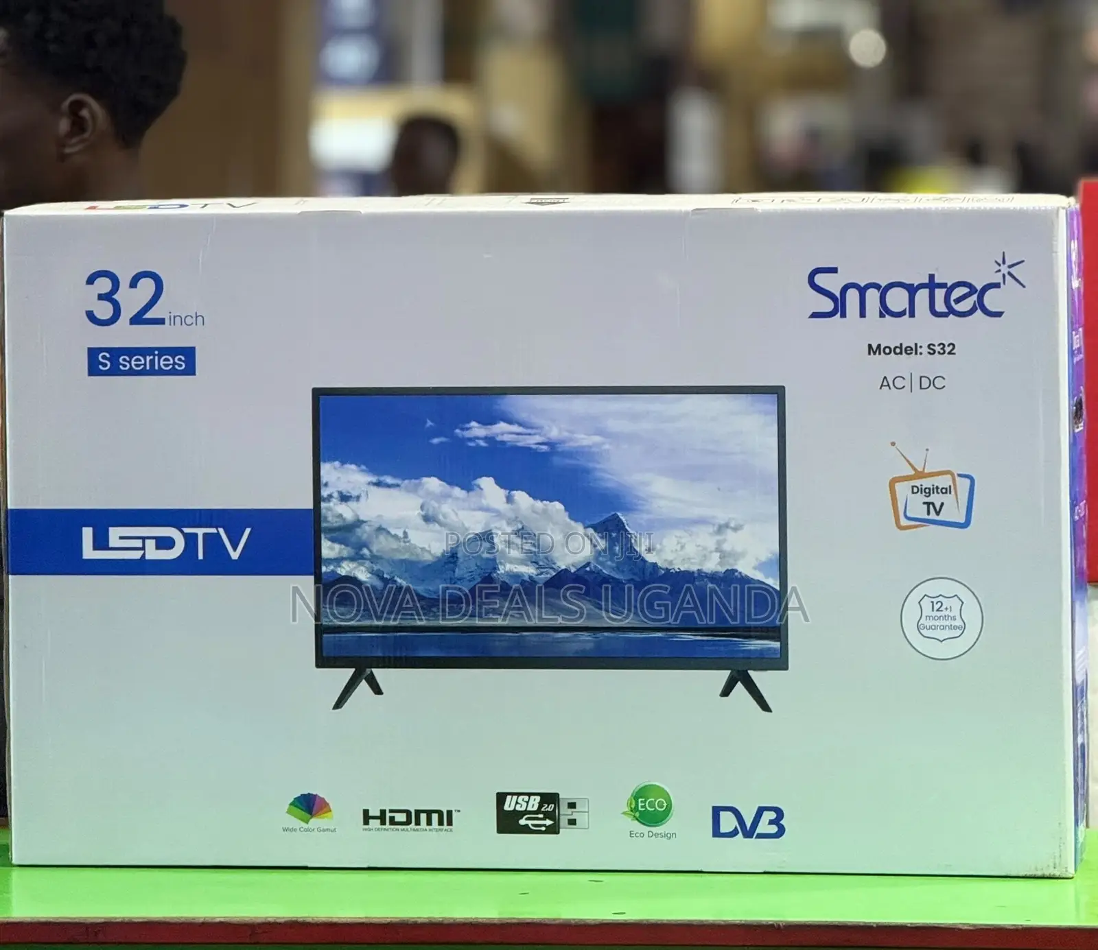 Brand New Smartec 32inch TV With Built-in Free-to-Air Channels