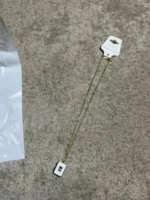 Pearl Luster Stainless Steel Necklace - Gold