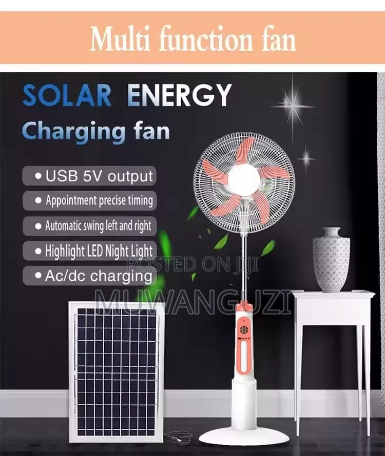 18" Rechargeable Stand Fan