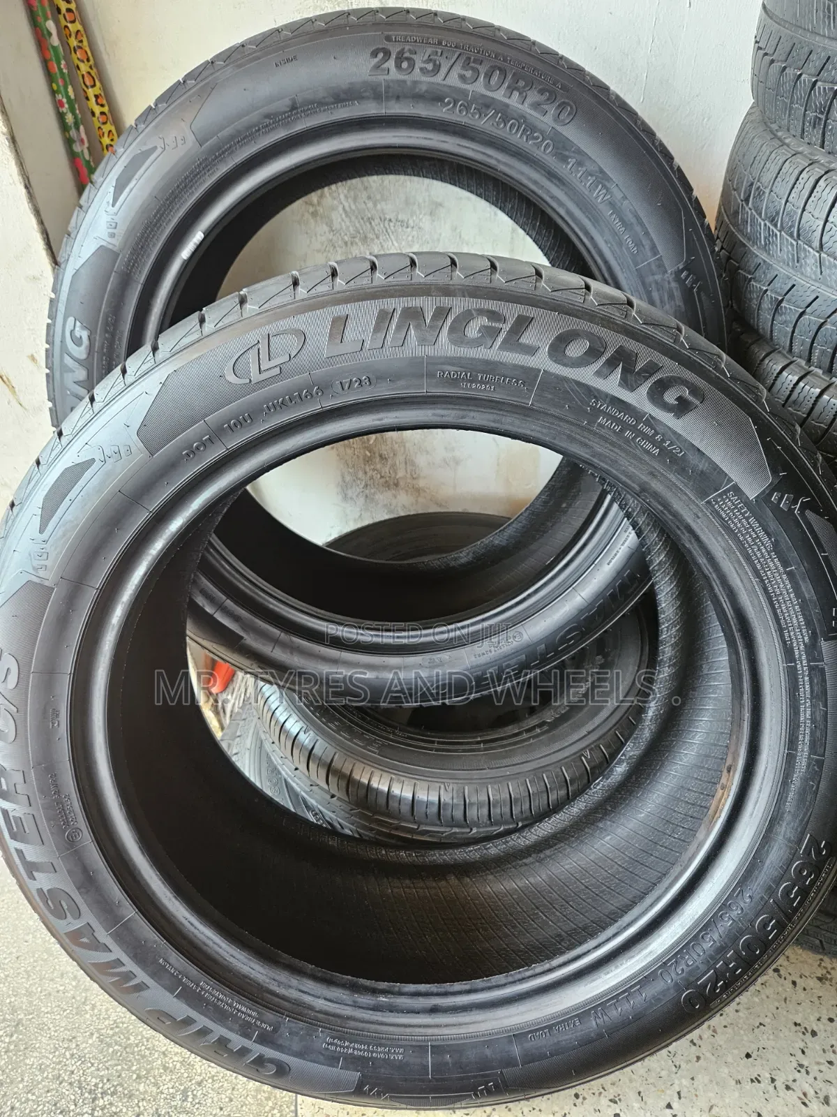 265 50 R20 Linglong Original From China  One of the Best of All.