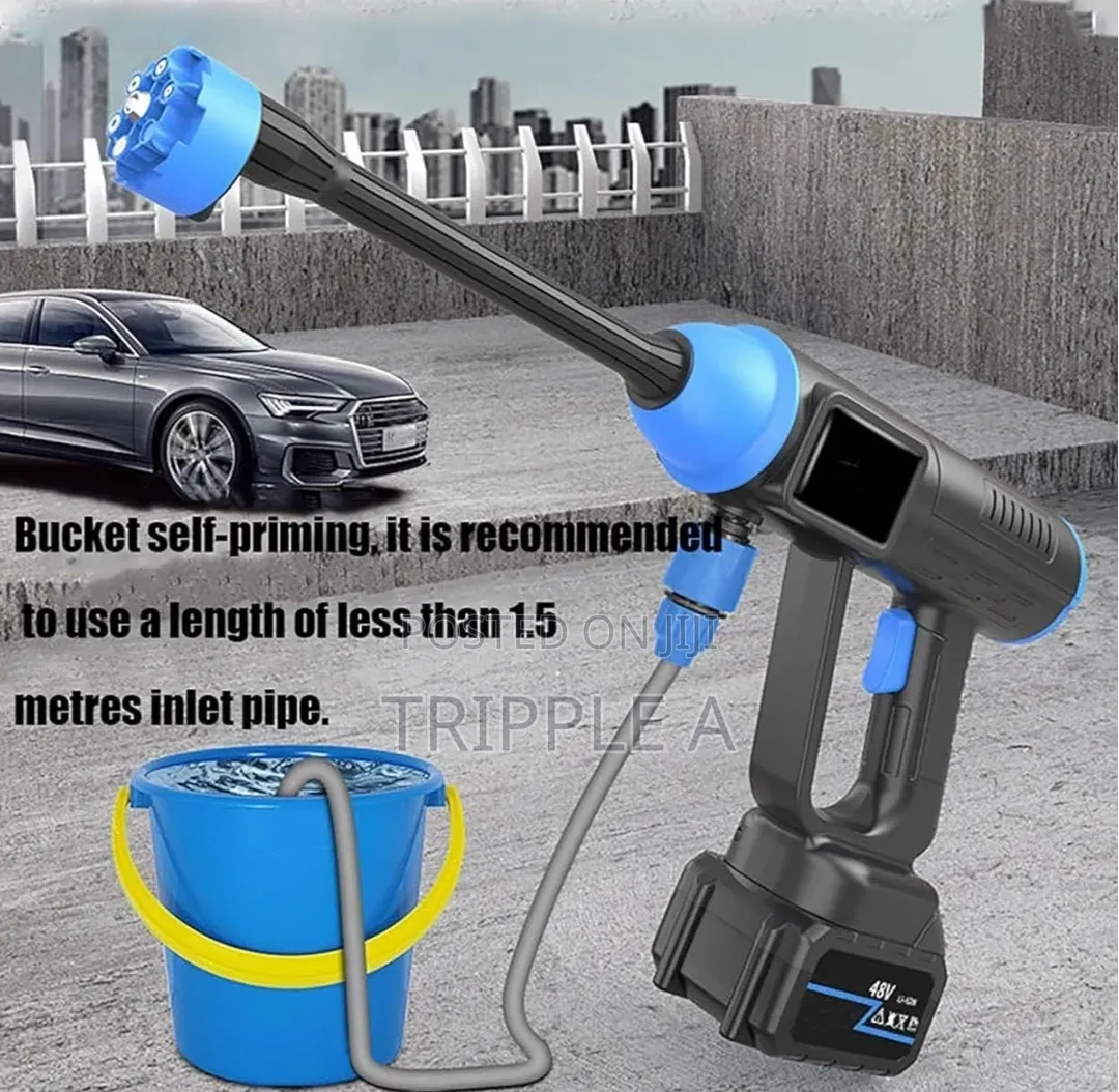 Cordless Pressure Washer Portable Power Gun