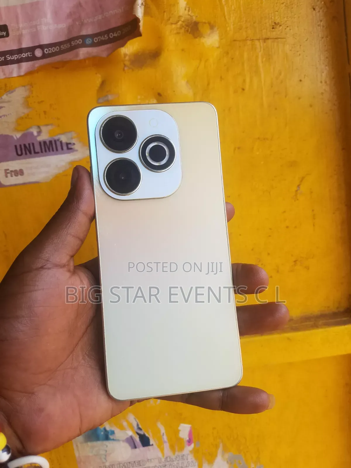 Itel P55 5G 128 GB Gold