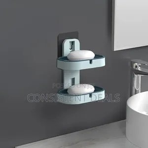 Wall Mounted Soap Holder, Shampoo Bar Dish