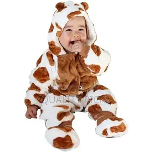 Toddler Animal Costume Fleece Jumpsuit