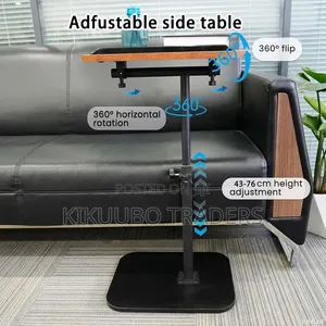 Small Sofa End Table Side Table Adjustable Height