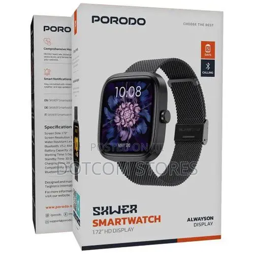 Porodo Skwer Smart Watches