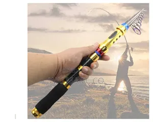 Fishing Rod Telescopic Fishing Rod Portable Retractable Handle (3.0M)