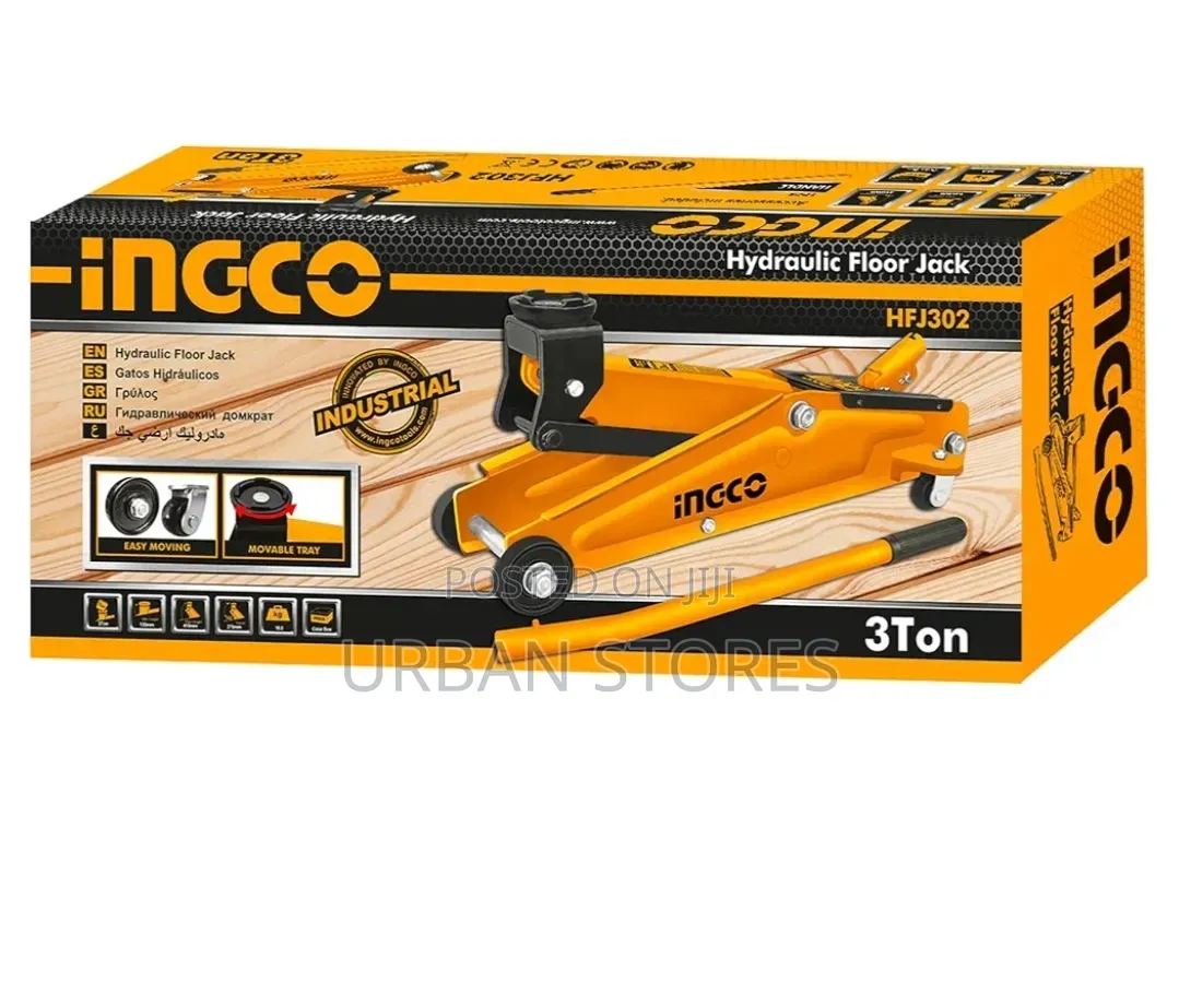 Hydraulic Floor Jack 3 Ton HFJ302- Ingco