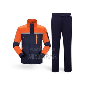 Two-Piece Industrial Safety Workwear Uniform Set