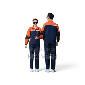 Two-Piece Industrial Safety Workwear Uniform Set