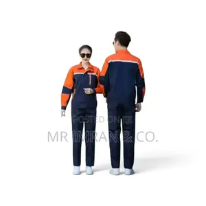Two-Piece Industrial Safety Workwear Uniform Set