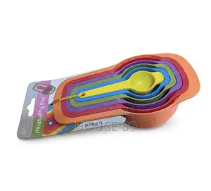 6 Piece Rainbow Measuring Cups