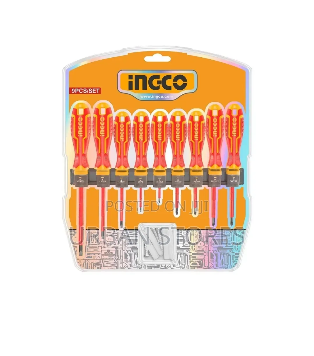 Ingco Insulated Screwdriver 9pcs Set