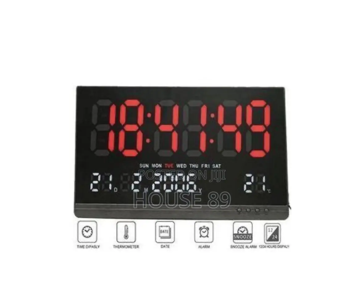 Jh8025 Digital Led Wall Clock