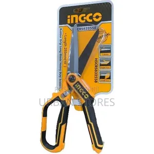 Ingco Rubber Grip Long-Blade Scissors 210mm- 8'