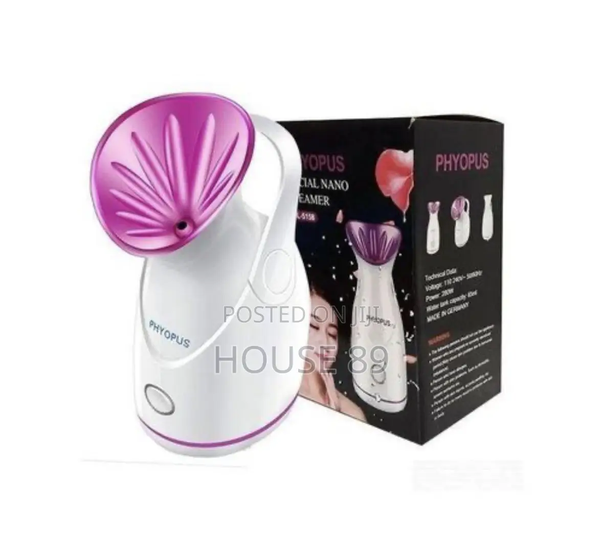 Phyopus Facial Nano Steamer