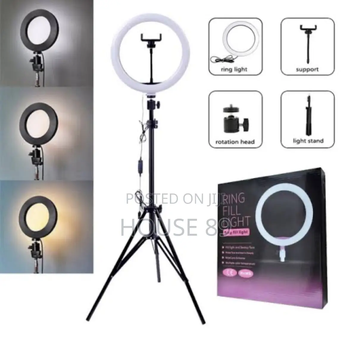 10 Inch Ring Fill Light