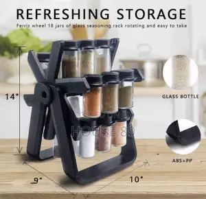 360 Rotating Spice Rack