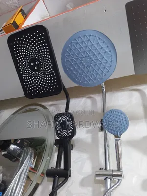 Shower Mixer Full Seat Black and Silver Good Quality ( All Types)