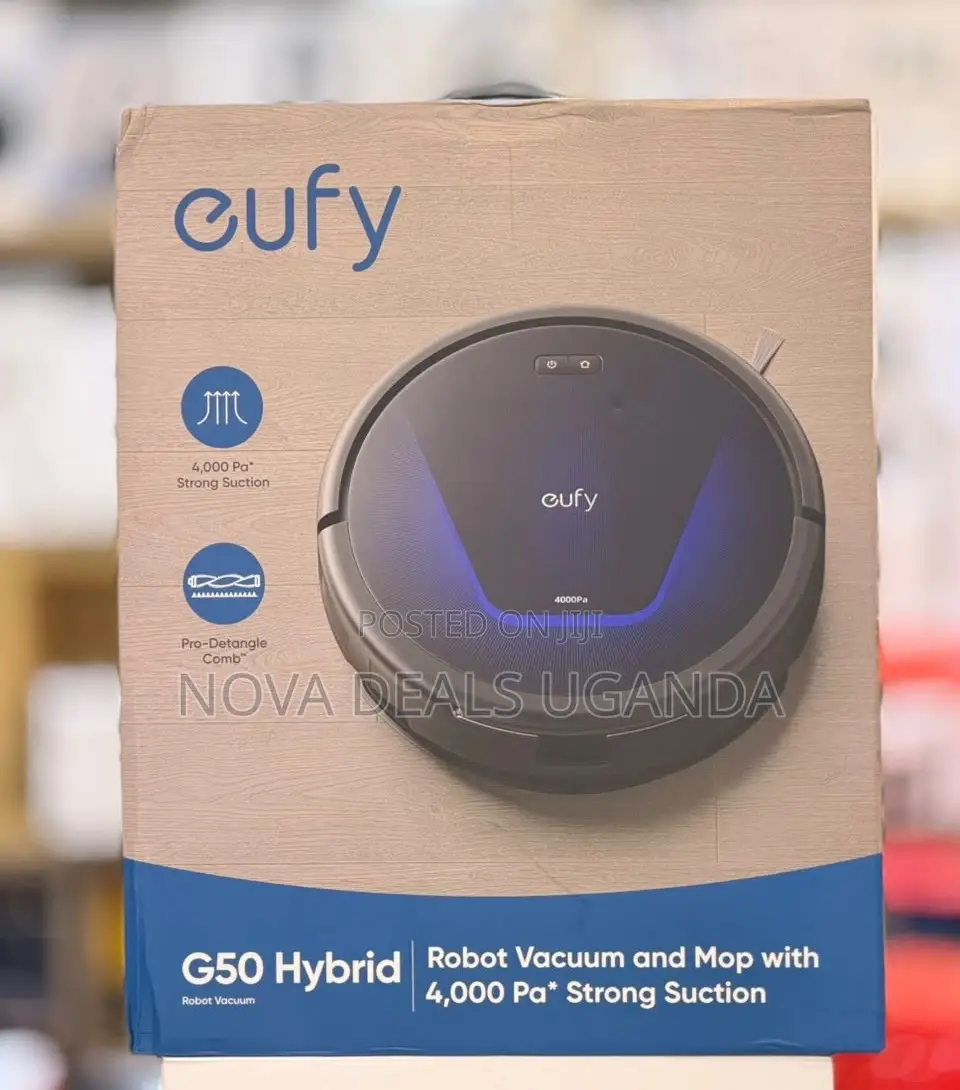 Eufy G50 Hybrid Robot Vacuum With Mop, 4,000 Pa Strong Suction