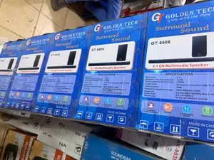 Golden Tech GT-6606 2.1 Ch Multimedia Speaker Sound System