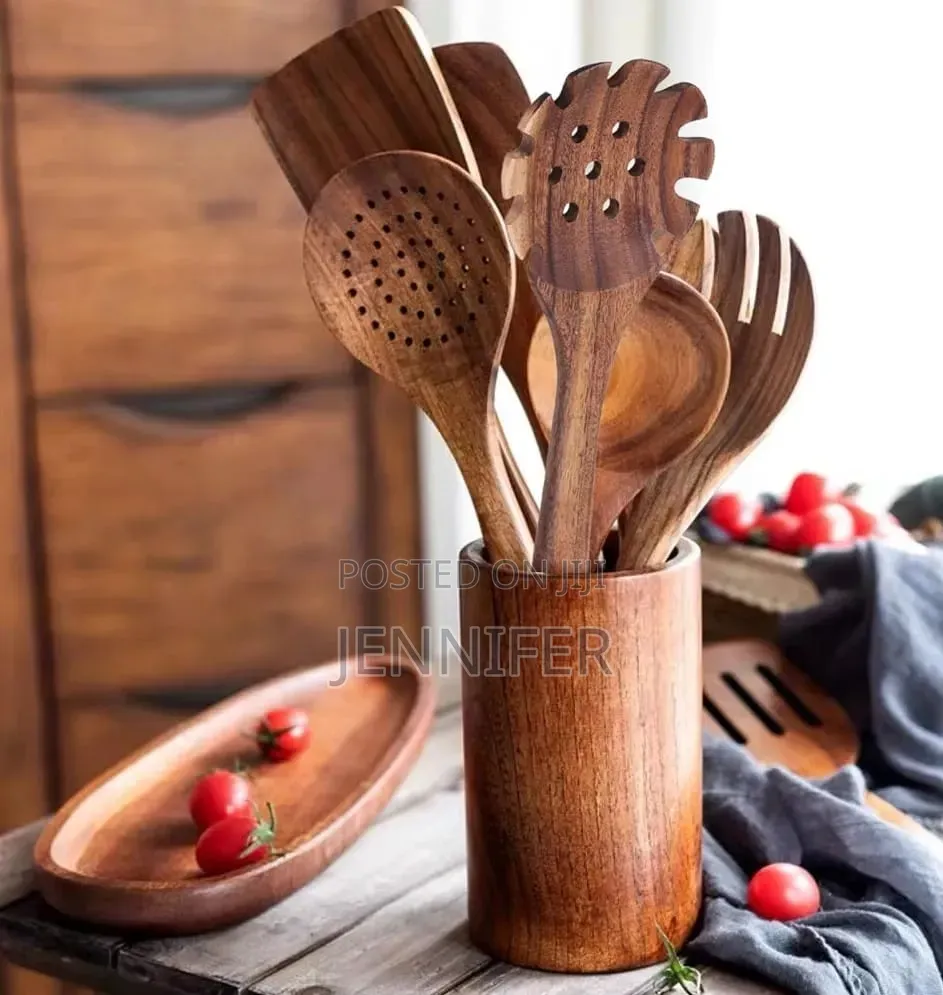 Acacia Wood Kitchen Utensils