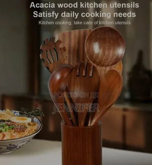 Acacia Wood Kitchen Utensils