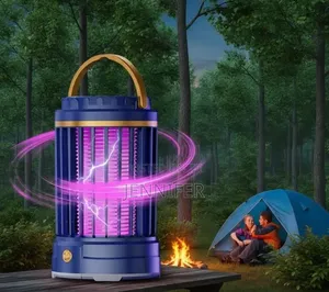 Rechargeable Indoor Electric Fly Catcher and Mosquito Repellent Lamp