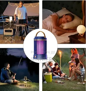 Rechargeable Indoor Electric Fly Catcher and Mosquito Repellent Lamp