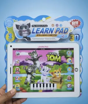 Talking Tom 3D Learn Pad Educational Tablet for Kids