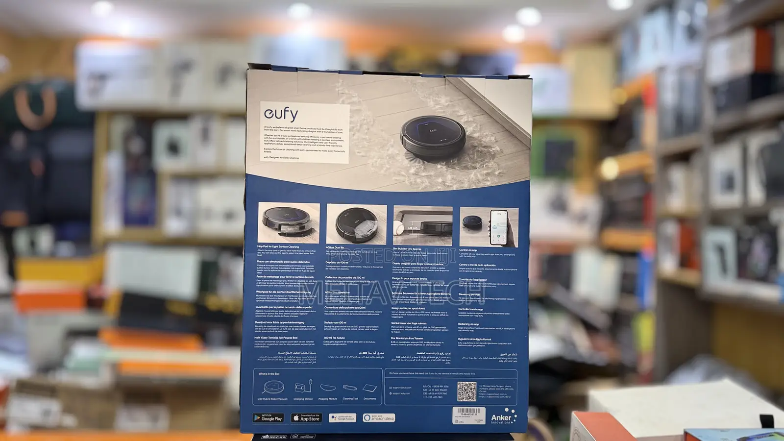 Eufy G50 Hybrid Robot Vacuum With Mop
