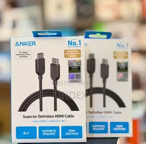 Anker at 60Hz HDMI Cable, 6ft Ultra HD at 120Hz