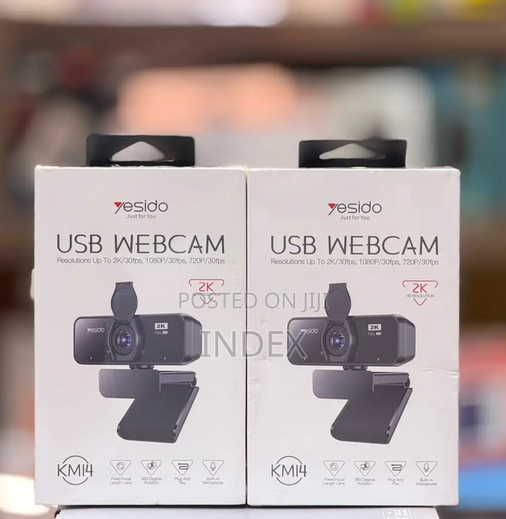 Yesido KM14 USB Webcam 360 Rotation 2 Million Pixels HD Camera