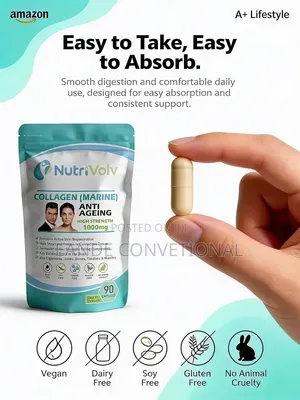 Nutrivolv Collagen Anti-Aging High Strength Tablets 1000mg