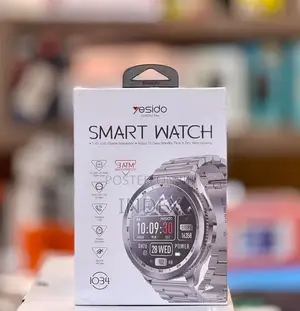 Yesido IO34 AMOLED Display Smart Watch, Heart Rate Monitoring