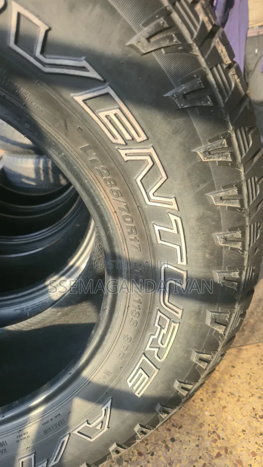 285/70r17 Used a/T Venture Foreign Used Tyres