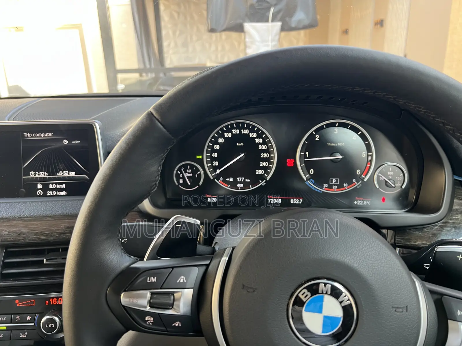 BMW X5 xDrive35d 4dr SUV AWD (3.0L 6cyl Turbodiesel 8A) 2015 Black