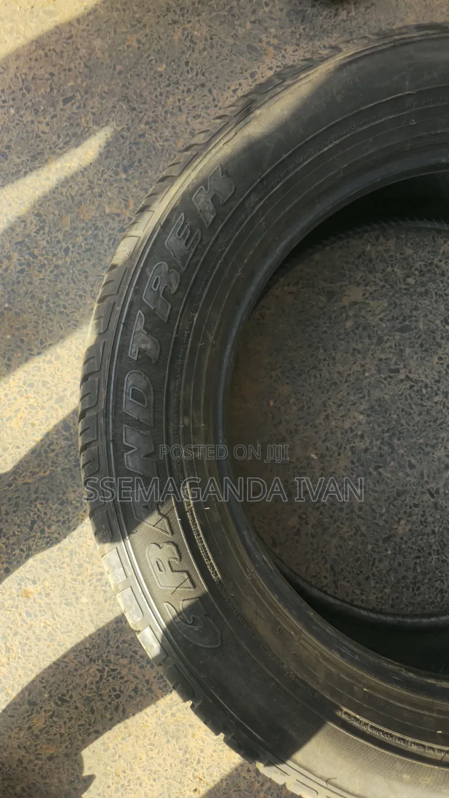 265/55r19 Grand Trek Dunlop a/T23 Foreign Used