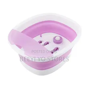 Collapsible Electric Foot Spa / Massager Basin.
