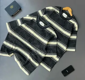 Strips T Shirt and Pure Cotton