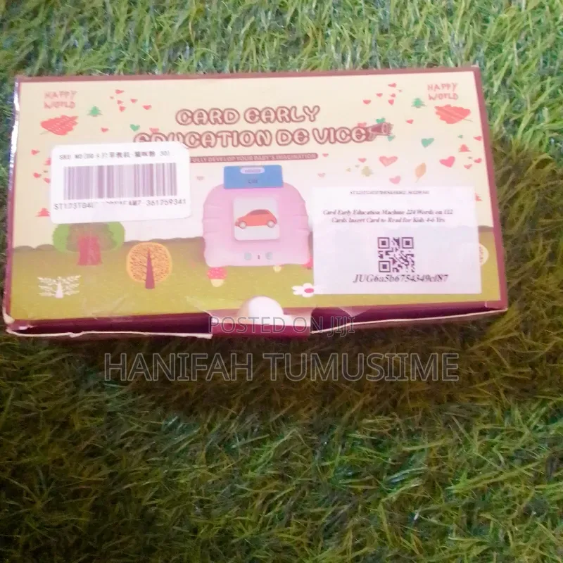Chargeable Card Early Educational Device
