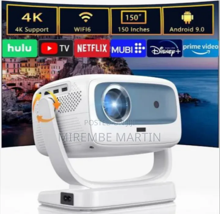 Yesido TV13 1280x720P 190ANSI Android 9.0 Series Smart Projector