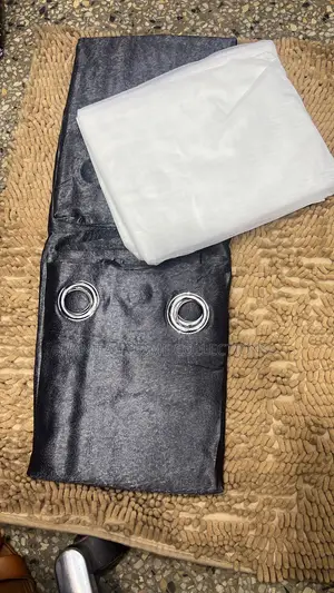 Plain Curtains 3 Metres With Net