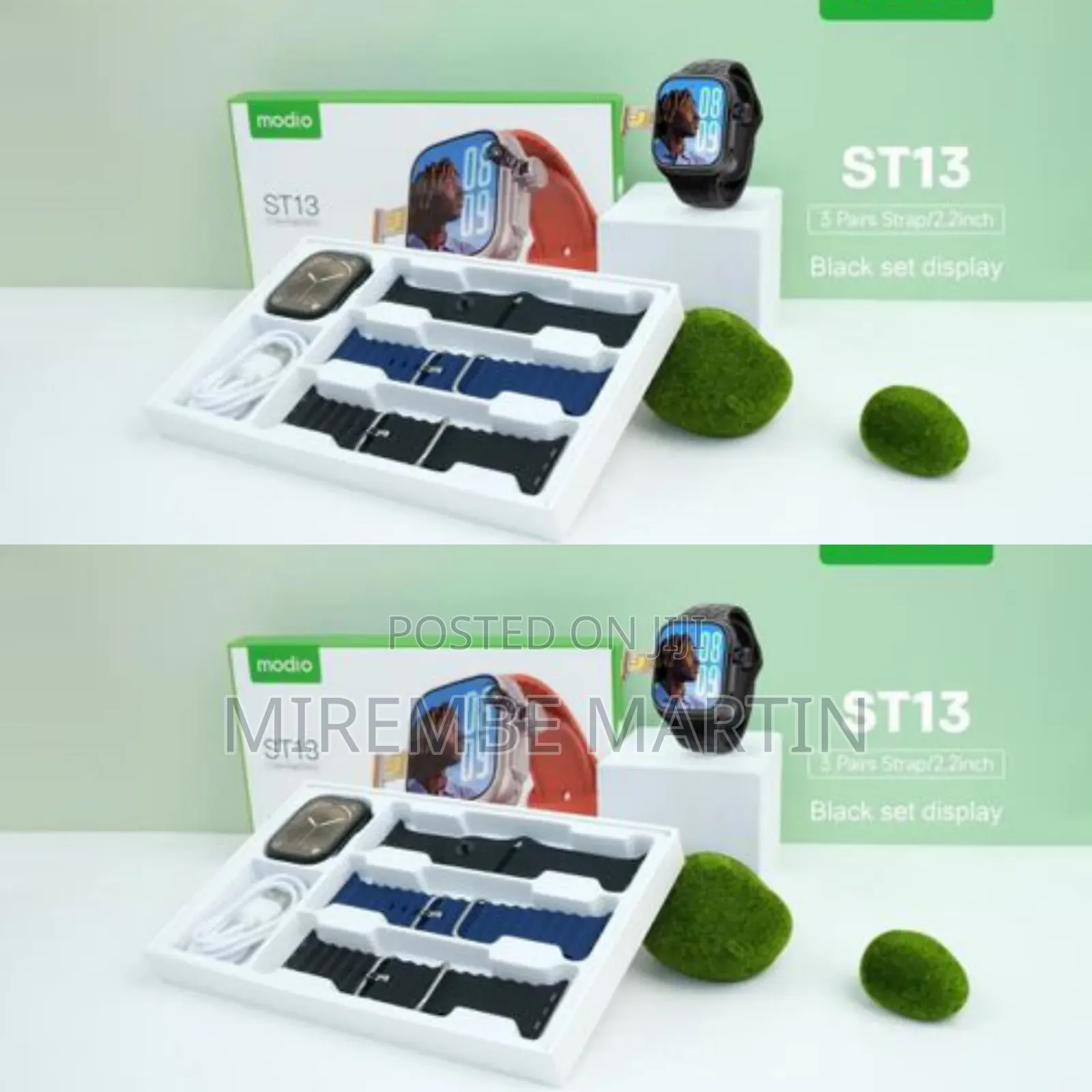 Modio ST13 Smart Watch 2.2 Inch Full Screen Display With 4G SIM Card