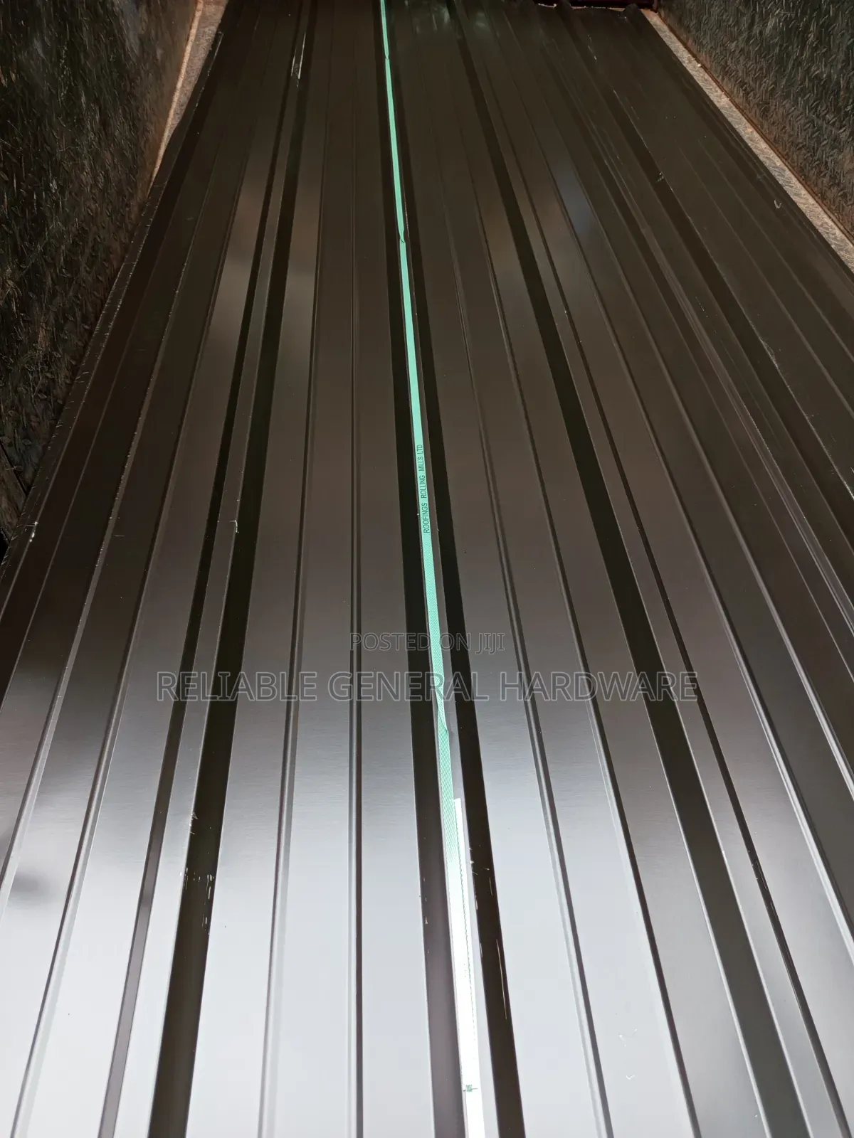 Supereco Iron Sheets G.28 Black Roofings(Order Takes 3 Days)