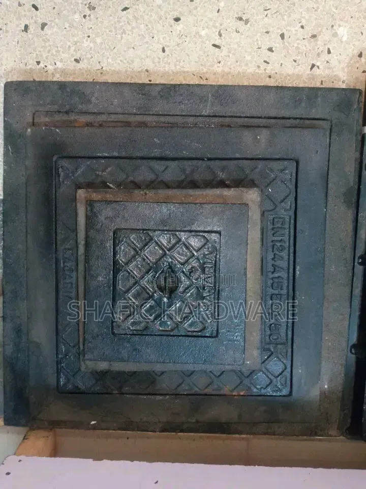 Manhole Cover Metallic 30 by 30 Good Quality (All Types)