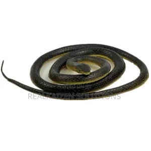 Realistic Fake Rubber Snake Toy| Pranks| Halloween| Garden Prop 132cm