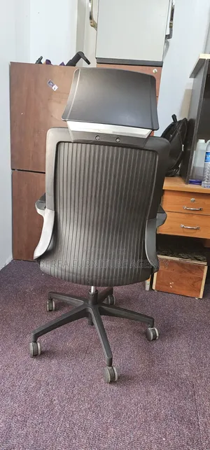 Mesh and Leather High Back Mesh Adjustable Recliner Office Chair