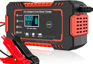 12V 6A Intelligent Pulse Repair Battery Charger