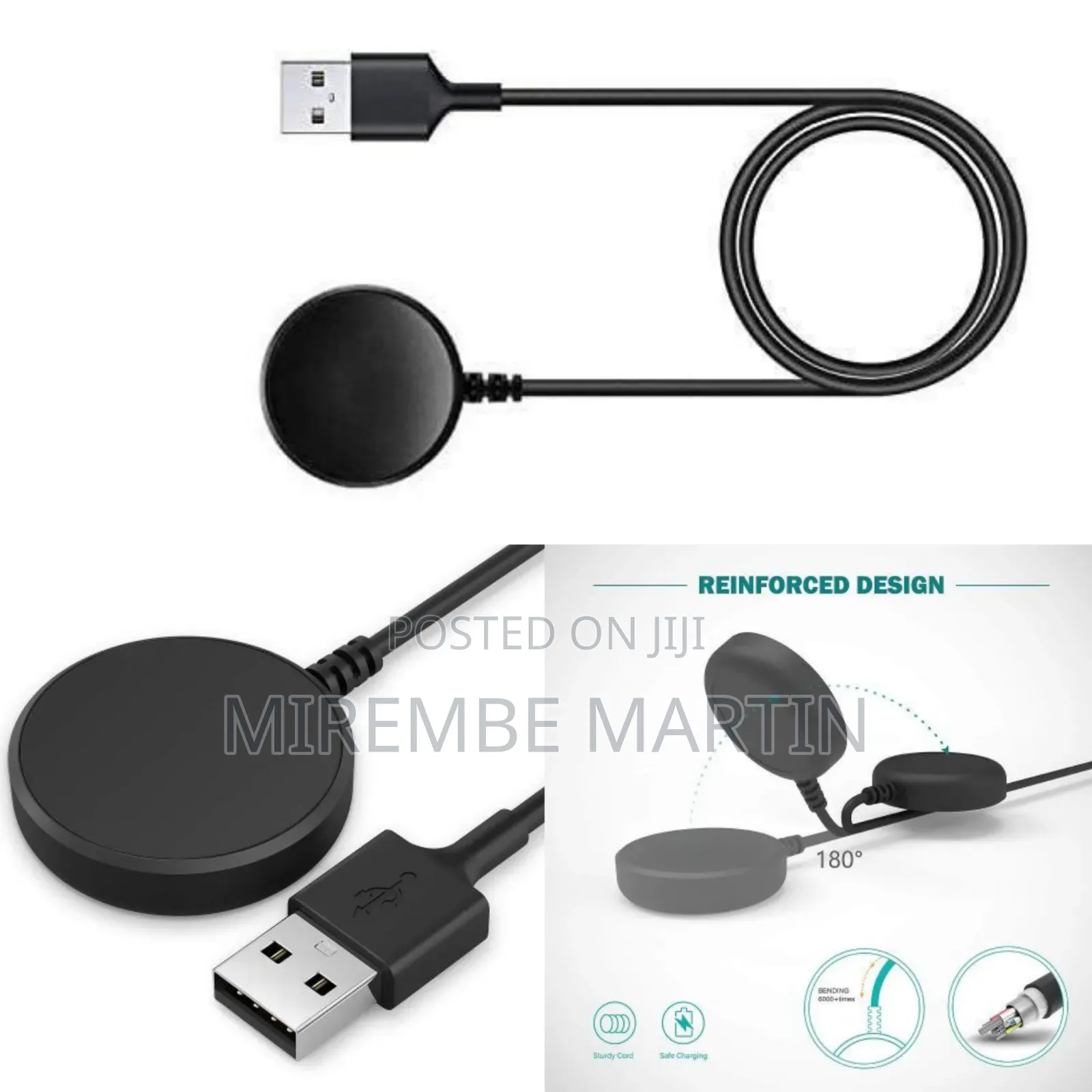 JW106 Charger Compatible With Samsung Galaxy Watch Active 1 2,
